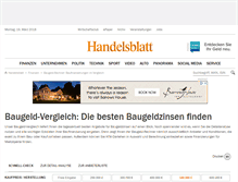 Tablet Screenshot of baugeld.rechner.handelsblatt.com