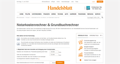 Desktop Screenshot of grundbuch.rechner.handelsblatt.com